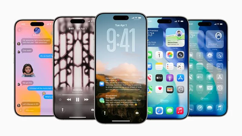 اپل از iOS 26 با طراحی «شیشهای روان»، ترجمه زنده، بازطراحی کامل اپلیکیشن تلفن و ویژگیهای دیگر رونمایی کرد.